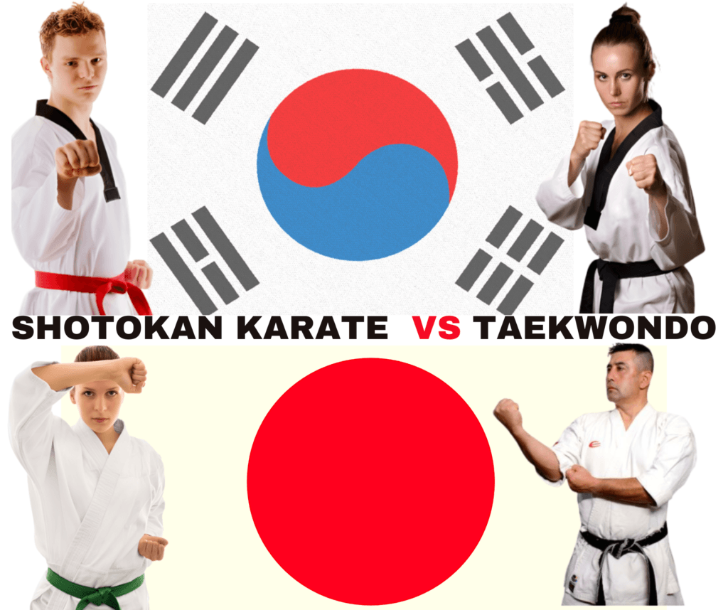 Shotokan Karate Vs.Taekwondo The Karate Twins