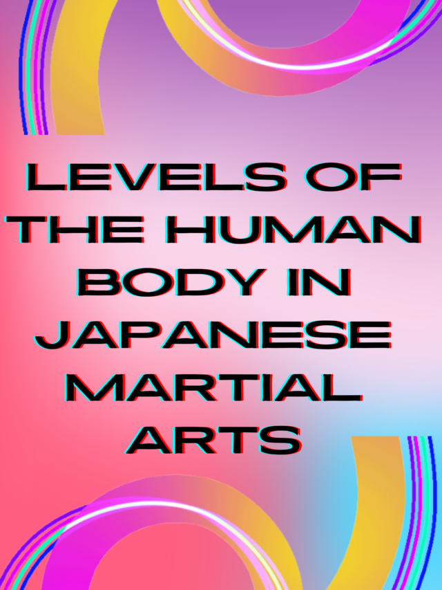 Levels Of The Human Body in karate