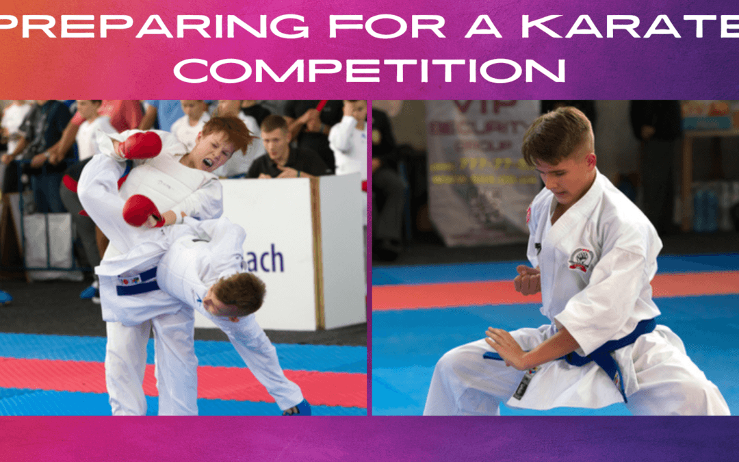 Preparing For A Karate Competition