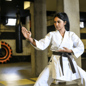 Mastering the art of karate